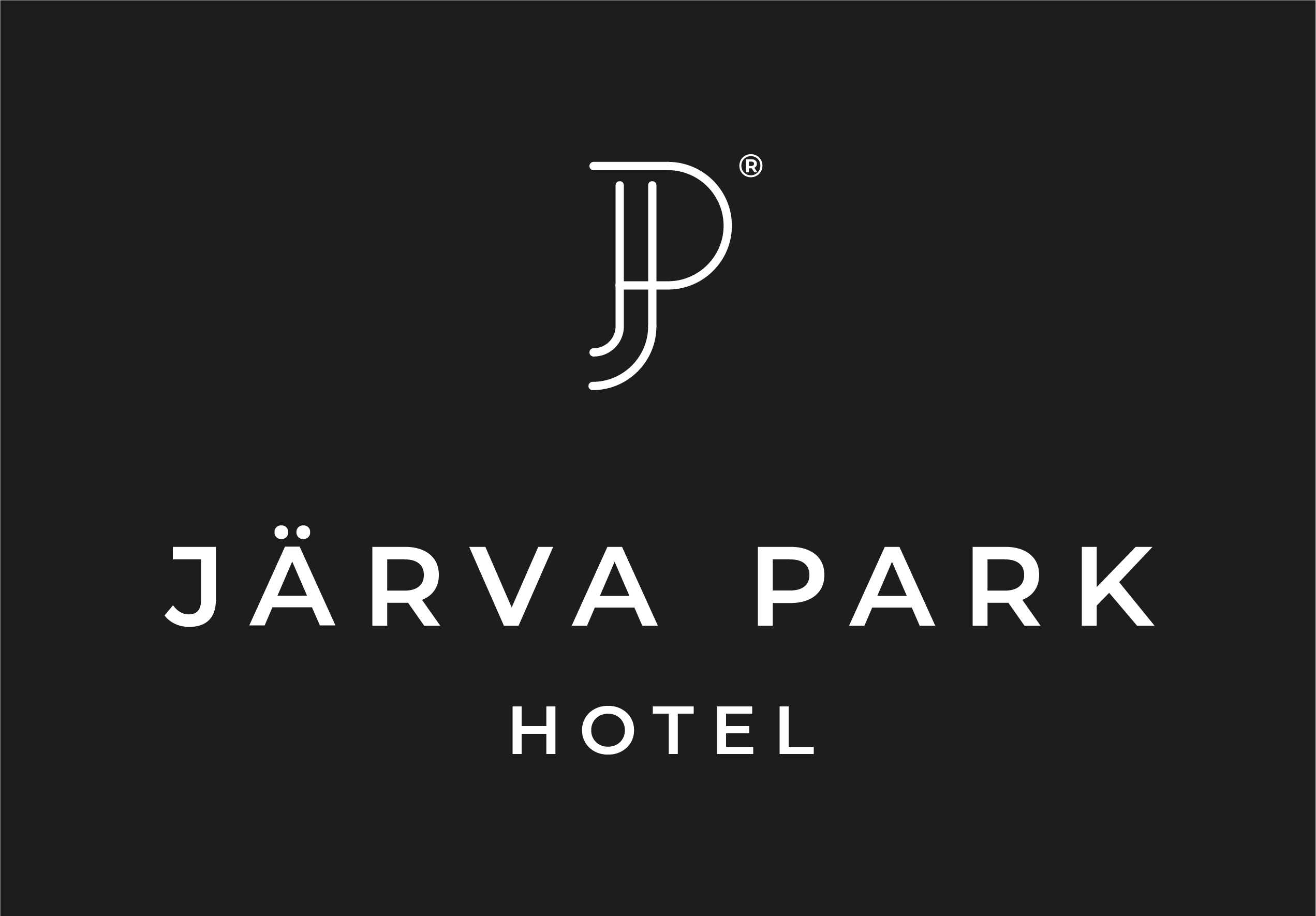 Logo Järva Park Hotel Black background