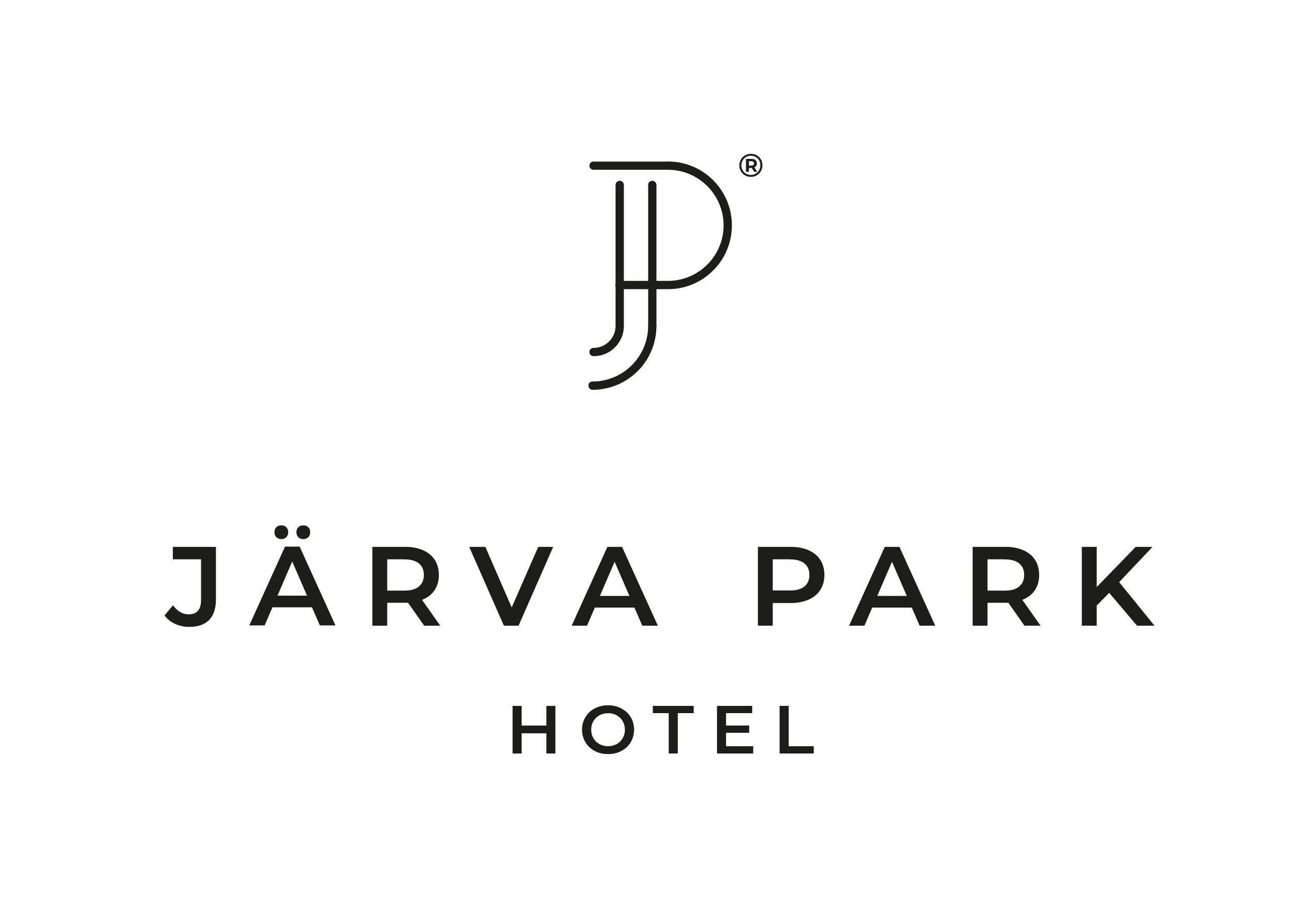 Logo Black & White Järva Park Hoel